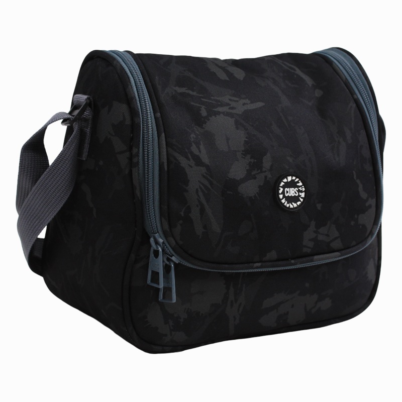 Cubs Abstract Lunch Bag  Black