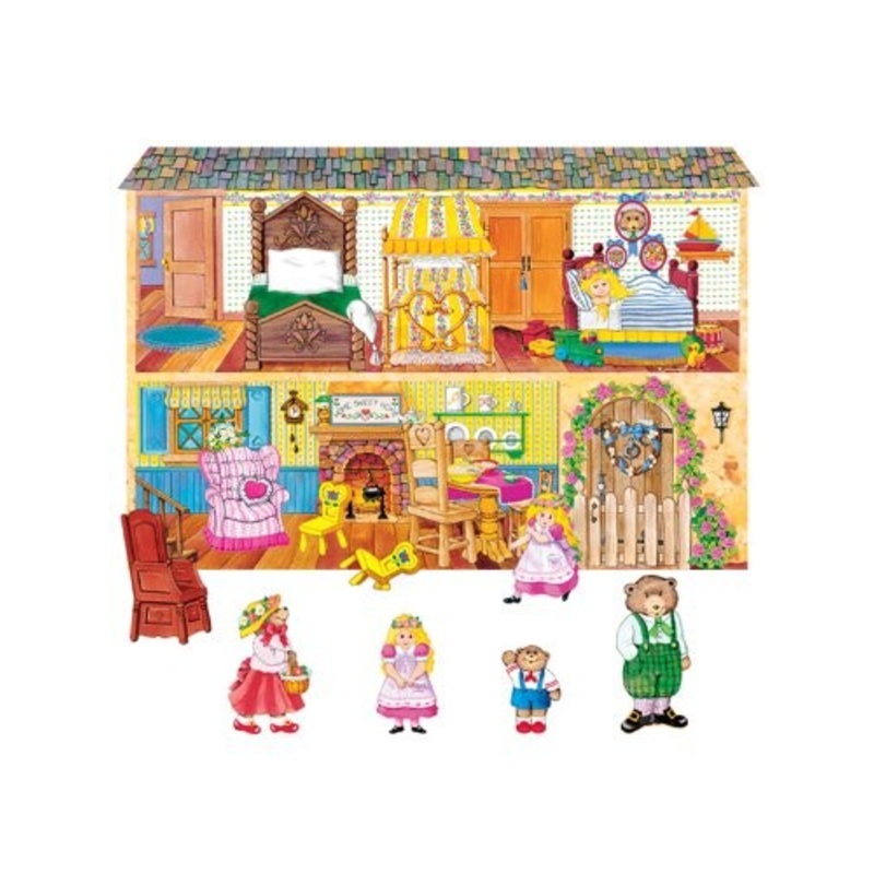 Fairy Tales Flannelboard Set – Goldilocks & The Three Bears