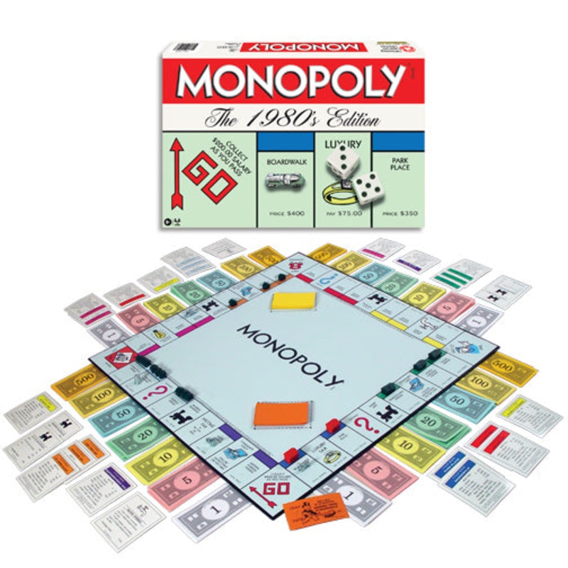 Monopoly The 1980s Edition