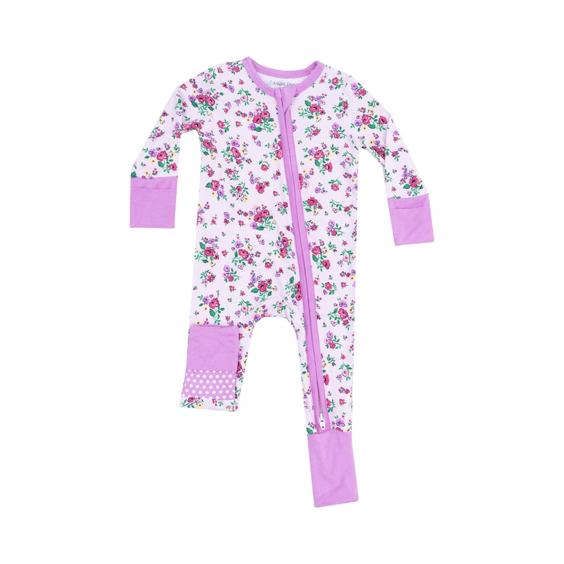 Preppy Roses 2-Way Zipper Romper
