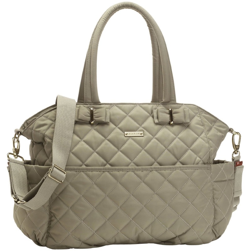 Storksak Bobby Quilted Diaper Bag – Cappuccino