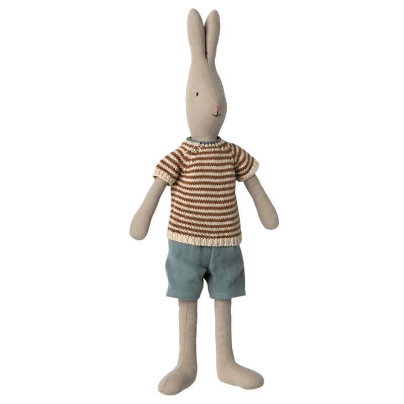 Knitted Shirt and Shorts, Size 3, Rabbit