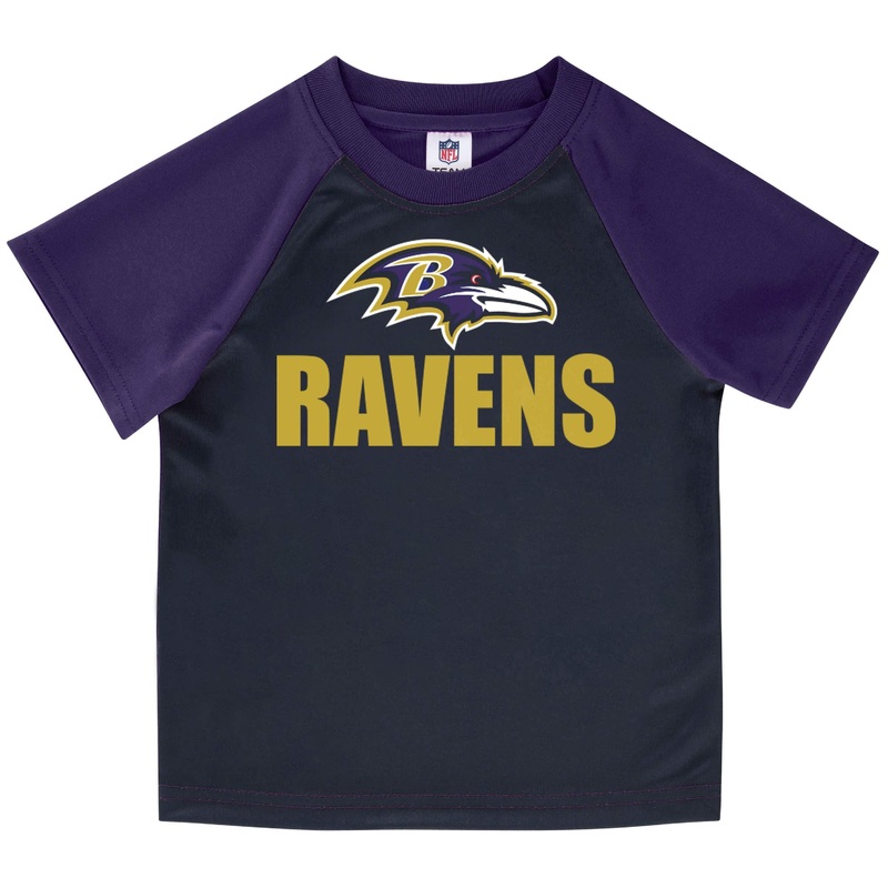 Baltimore Ravens Toddler Boys Short Sleeve Tee Shirt