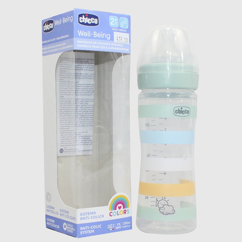 Chicco Well-Being Bottle Medium Flow 250ml