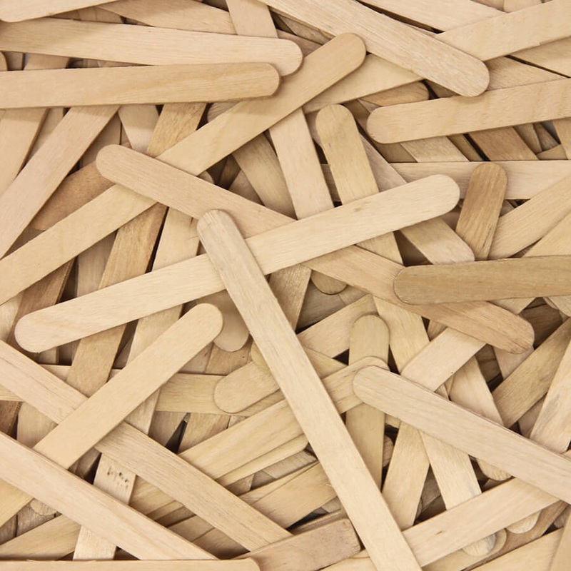 CRAFT STICKS 150PC.NATURAL