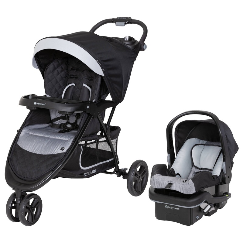 EZ Ride PLUS Travel System – Carbon Black
