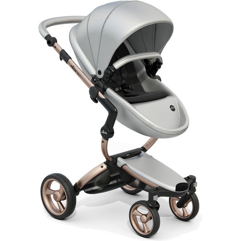 Mima G4 Xari Complete Stroller Bundle – Rose Gold –  Argento / Black (Albee Exclusive)