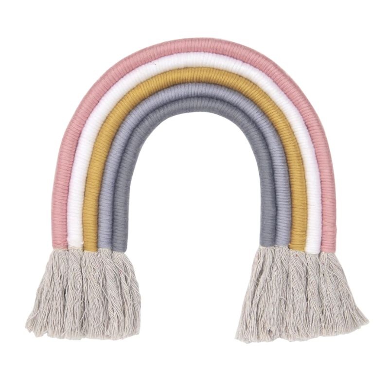 Rainbow Yarn Wall Hanging