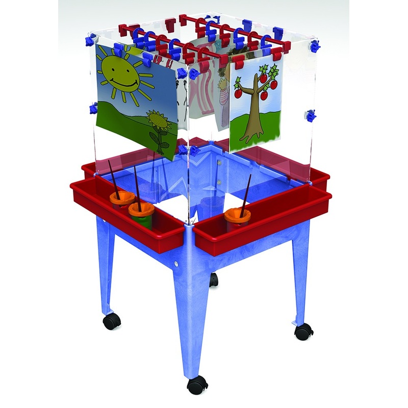 4-Station Space Saver Easel