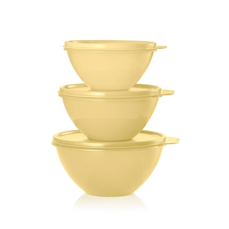 6pc Wonderlier Bowl Food Storage Set- Yellow