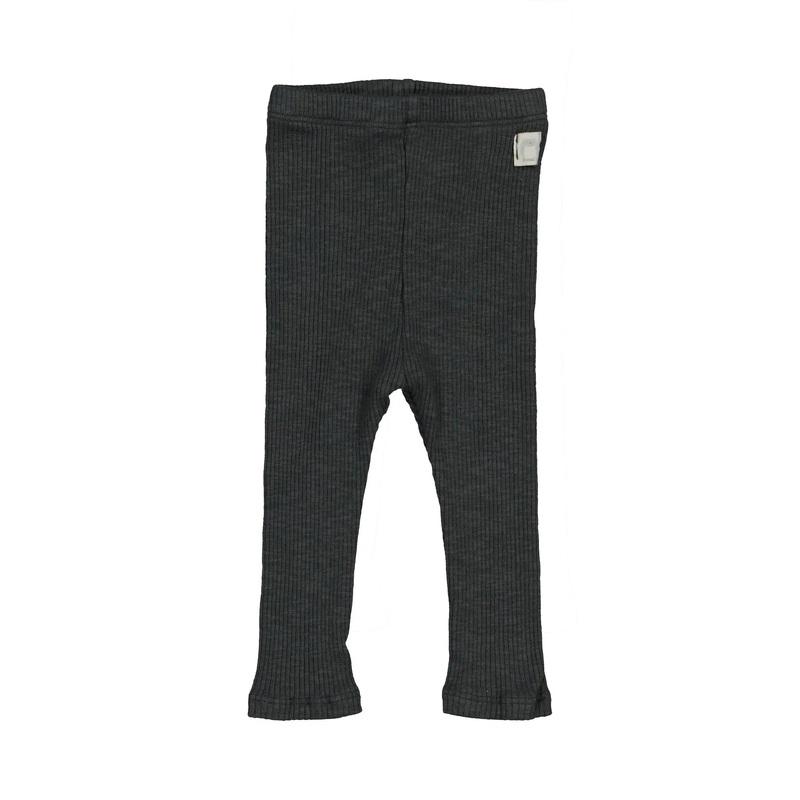 Bean’s (Barcelona) – Organic Ribbed Leggings – Charcoal