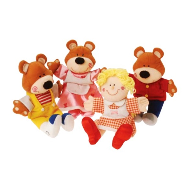 Goldilocks & The Three Bears Puppets