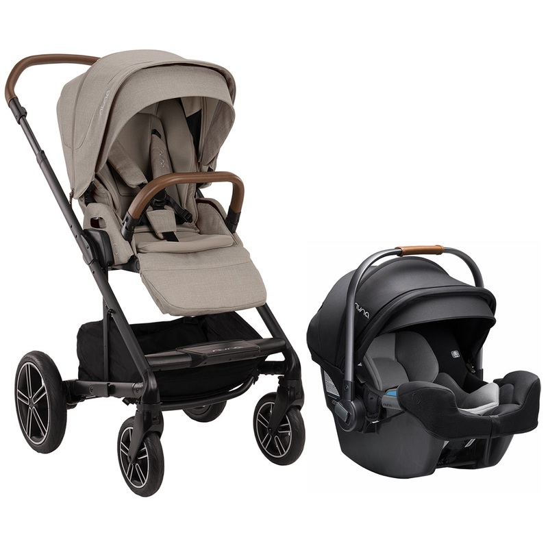Nuna MIXX Next + PIPA RX Travel System Bundle – Hazelwood / Caviar