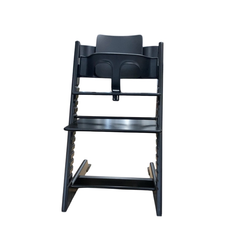 Stokke Tripp Trapp High Chair With Baby Set, 2, Black