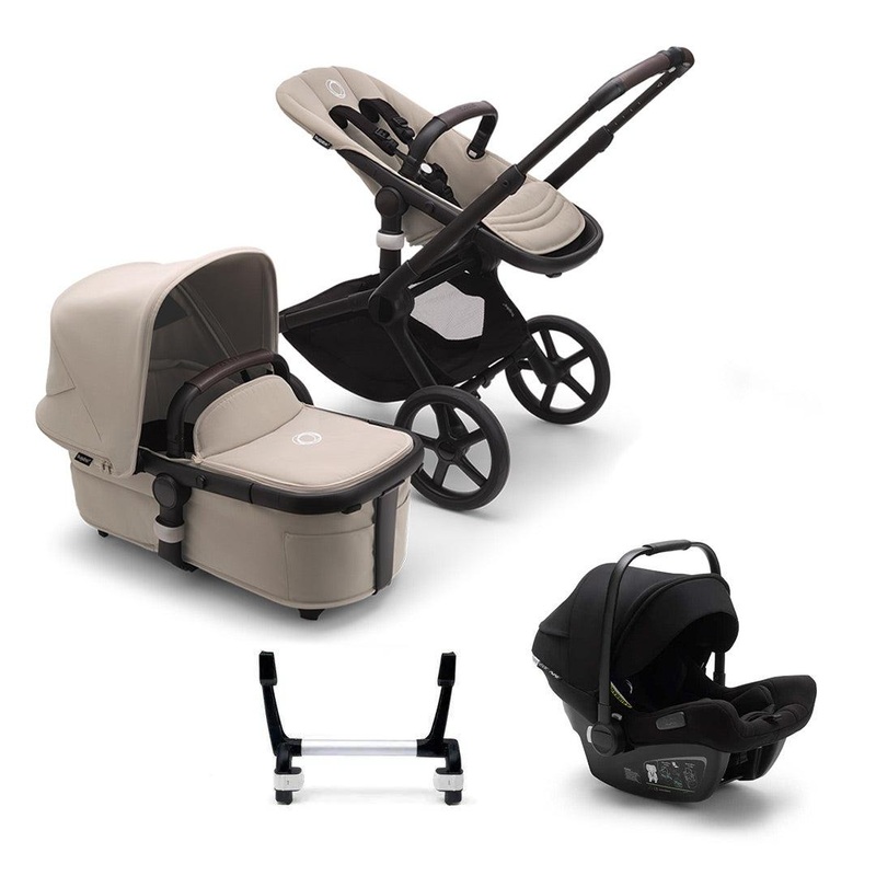 Bugaboo Donkey 5 Mono Complete + Turtle Air Travel System –  Desert Taupe