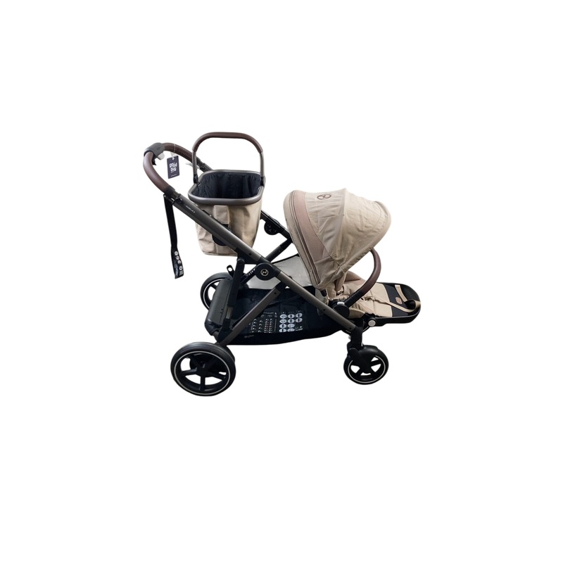 Cybex e-Gazelle S Stroller, 2024, Almond Beige, Taupe