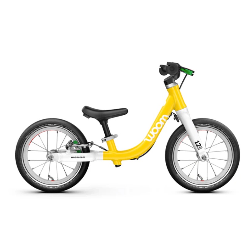 Woom 1 Plus Balance Bike, Sunny Yellow