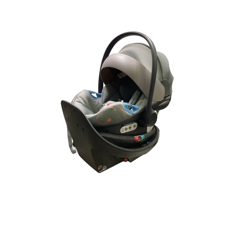 Cybex Aton G Swivel Infant Car Seat And Base, 2023, Lava Grey