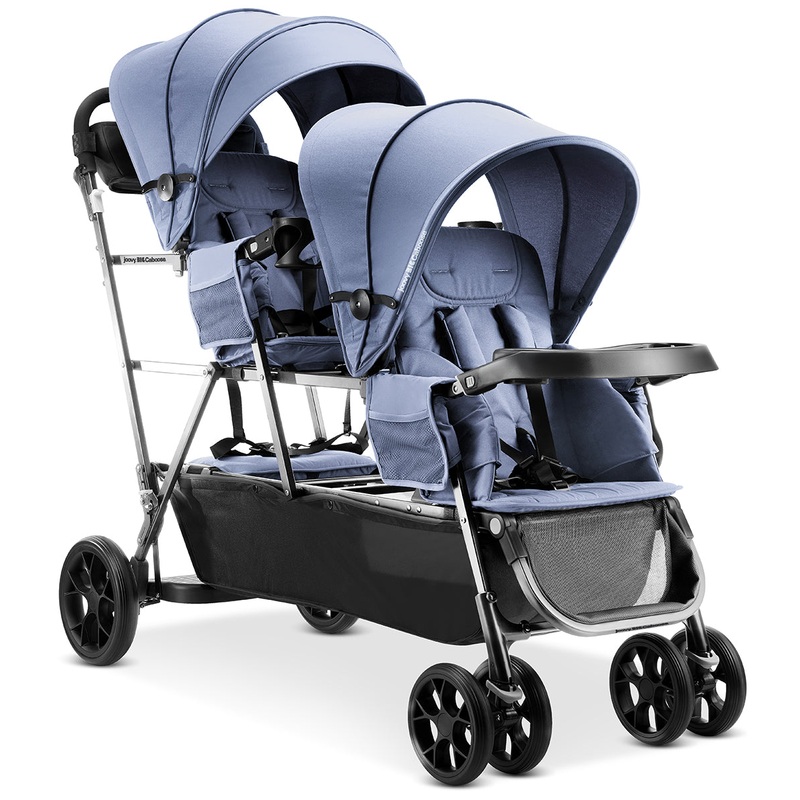 Joovy Big Caboose Triple Stroller – Slate