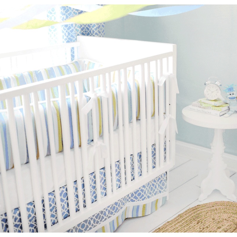 New Arrivals By the Bay 3 Piece Baby Crib Bedding Set