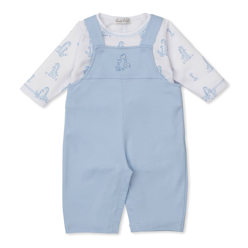 Overall Set Mix Giraffe Grace Light Blue