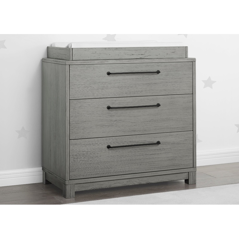 Willow 3 Drawer Dresser with Changing Top