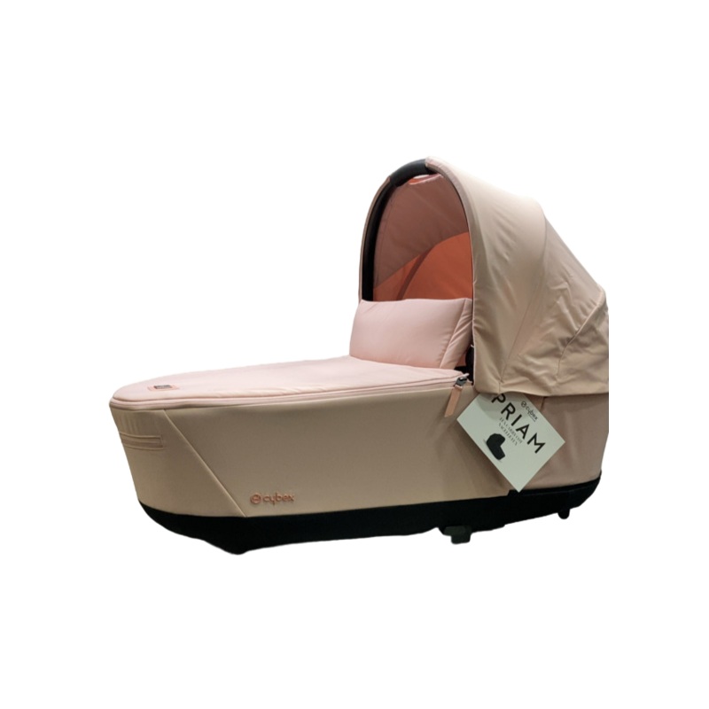 Cybex PRIAM Lux Carry Cot, Peach Pink