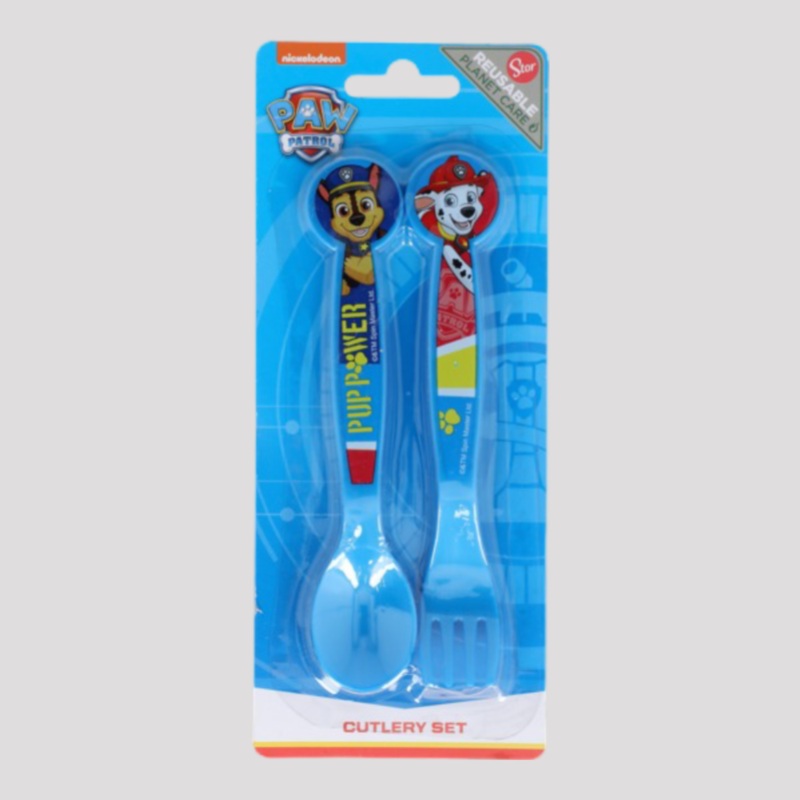 Paw Patrol Children’s Cutlery Set – 2 Pcs