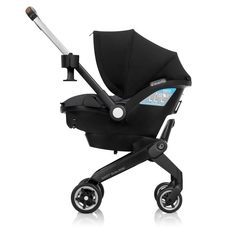 Shyft DualRide Travel System with Carryall Storage – Boone Gray