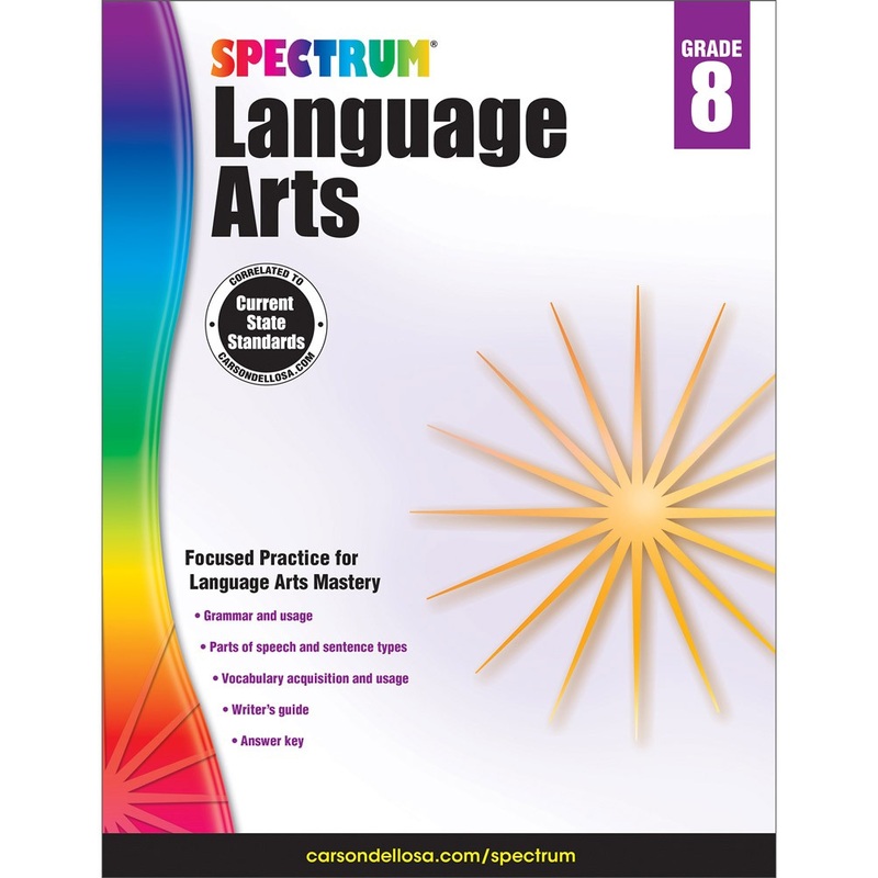 Spectrum Language Arts Grade 8