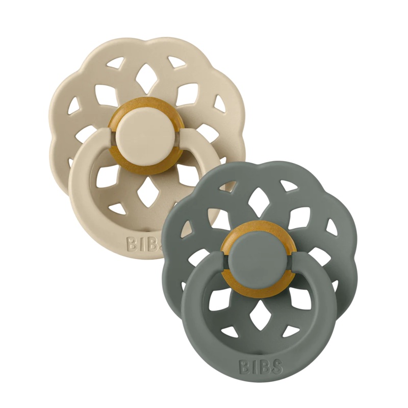 Bibs Pacifier Boheme 2 Pack – Round