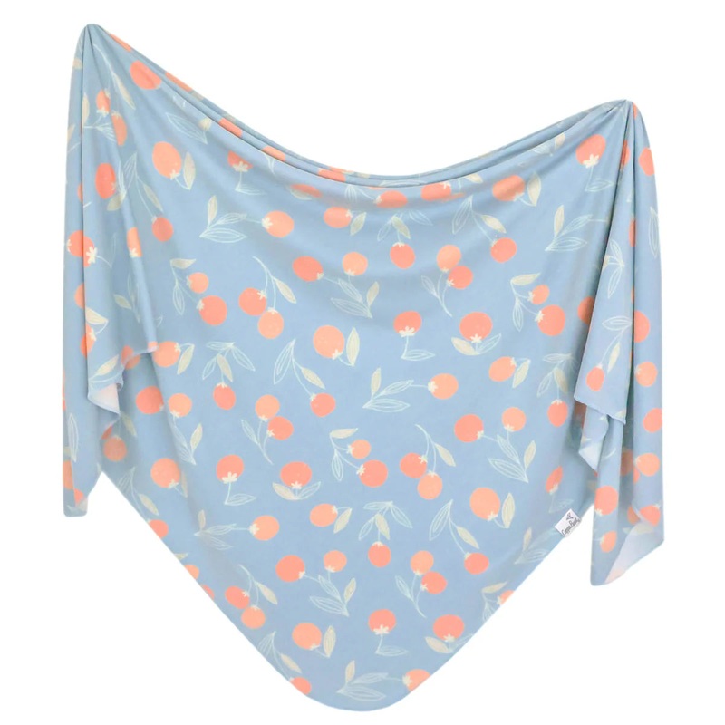 Copper Pearl Knit Swaddle Blanket – Clementine