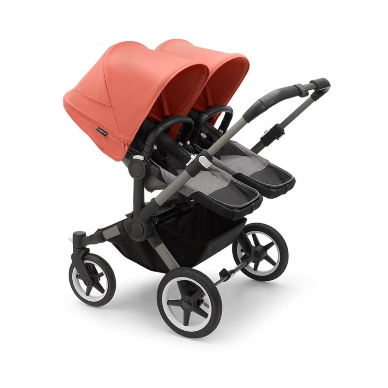 Donkey 5 Twin Complete Stroller Graphite/Grey Melange