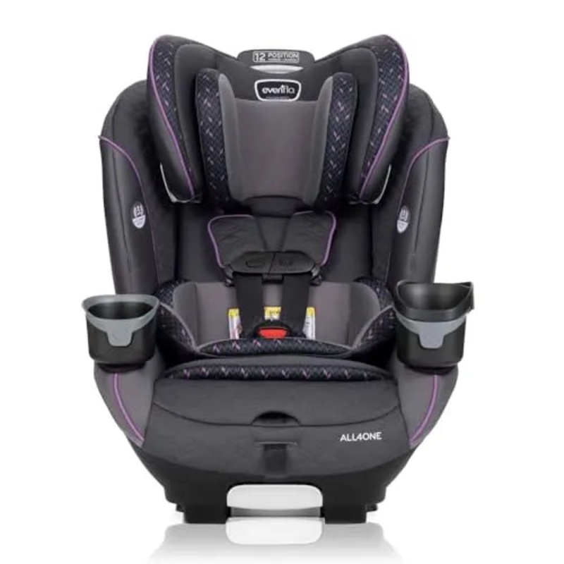 EveryFit/All4One 3-in-1 Convertible Car Seat (Ophelia Purple)