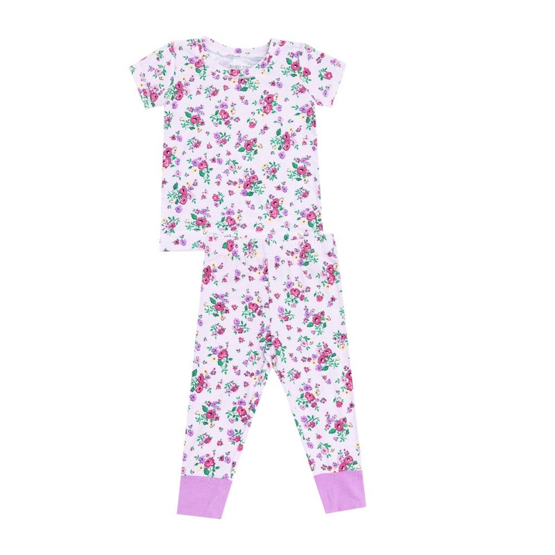 Pajama Set Preppy Roses