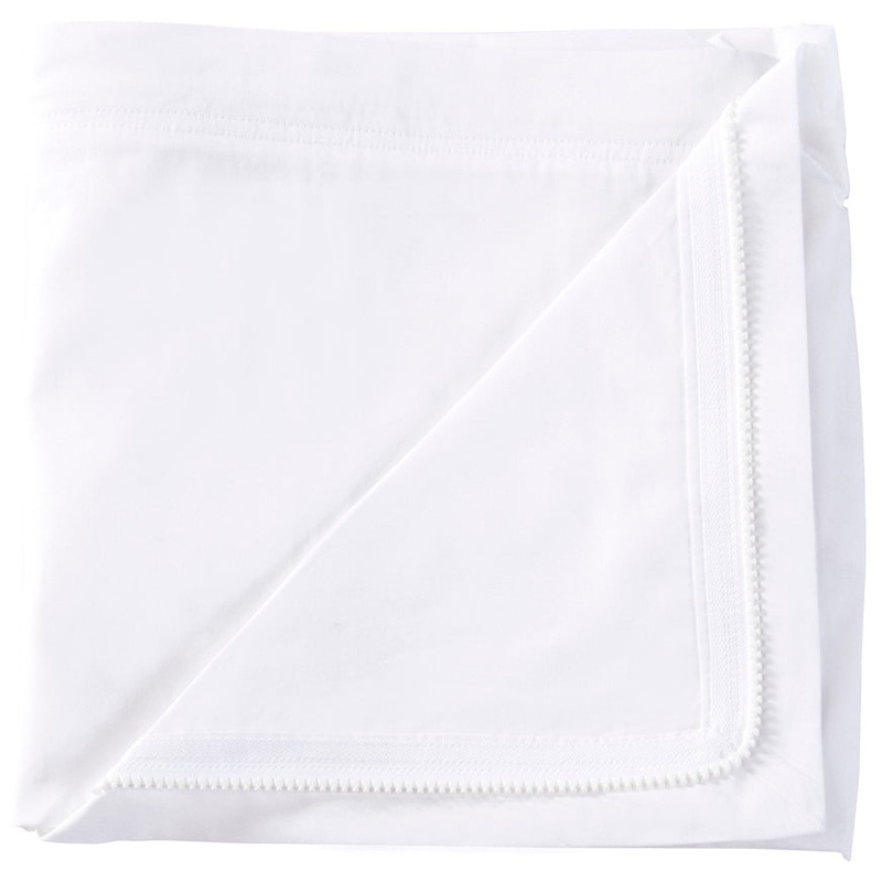 QuickZip Crib Zipper Sheet – White
