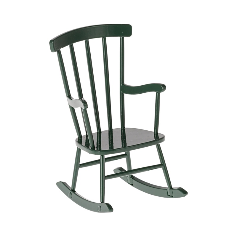 Maileg Rocking Chair – Dark Green