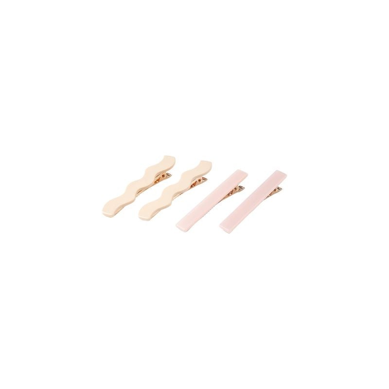 Rylee + Cru Wavy Clips Set – Blush Natural