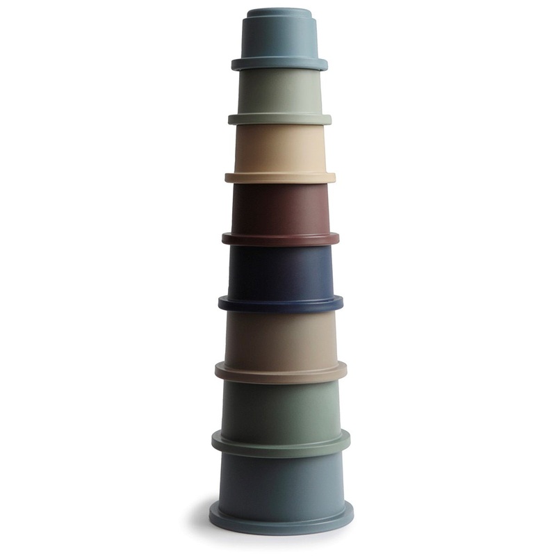 Stacking Cup Toy – Set of 8 (Forest)