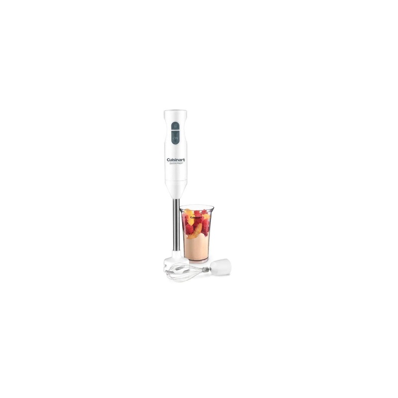 Quick-Prep Single-Speed Hand Mixer & Immersion Blender (See Description)