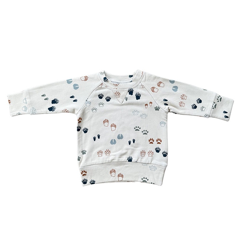 Raglan Sweatshirt – Footprints