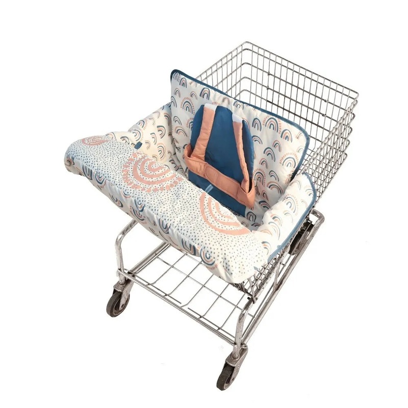 Shopping Cart and High Chair Cover – Rainbow