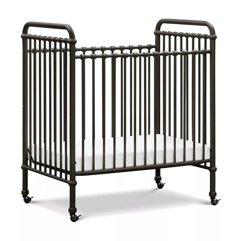 Abigail 3-in-1 Convertible Mini Crib – Vintage Iron