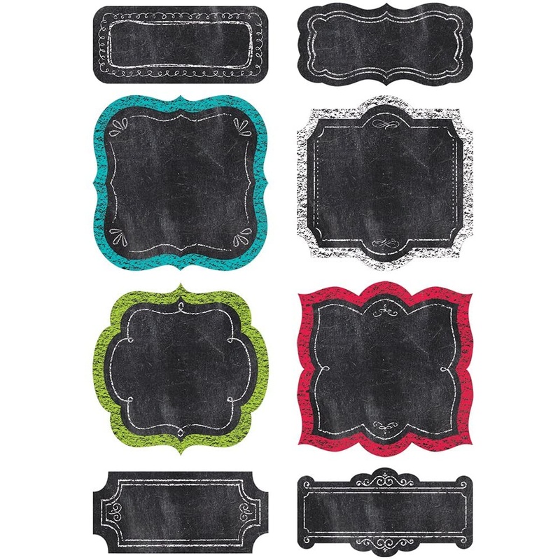 Creative Teaching Press Chart Cards 6″ Designer Cut-Outs