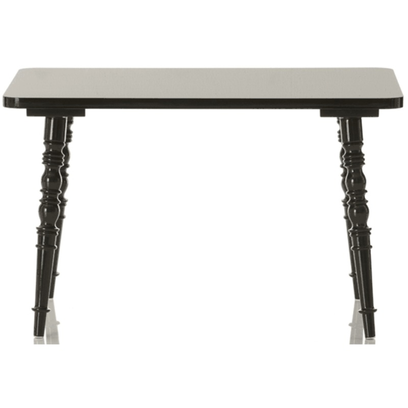 Little Nest William Rectangular Child Table in Black