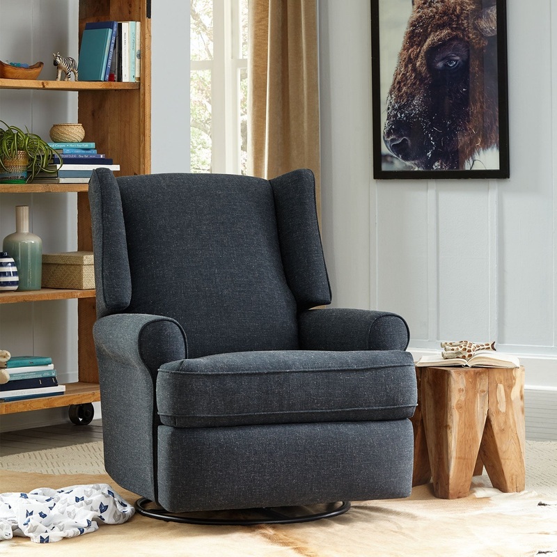 Best Chairs Logan Swivel Glider Recliner