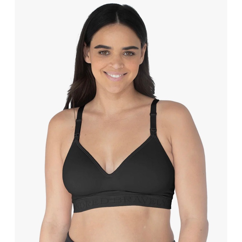 Kindred Bravely Signature Sublime Contour Nursing & Maternity Bra, Small, Regular, Black