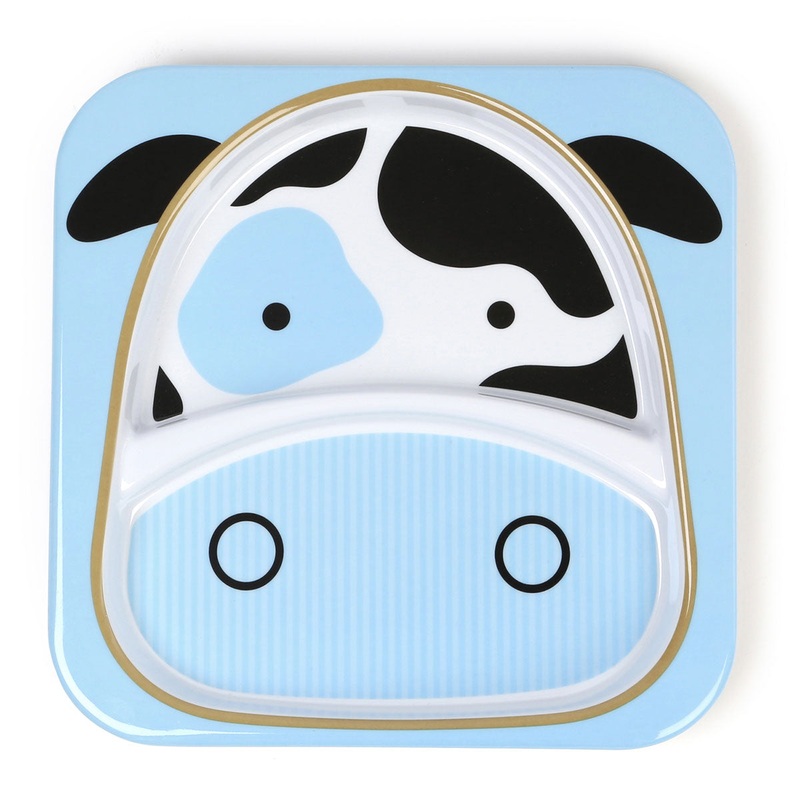 Skip Hop Zoo Divided Plate – Cow