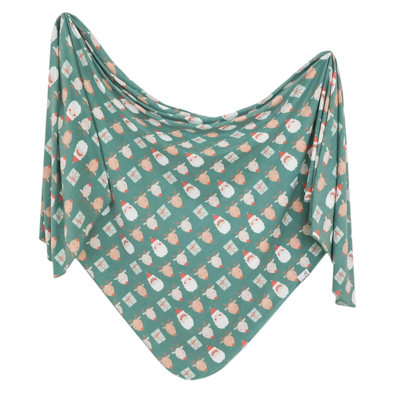 Knit Swaddle Blanket – Prancer