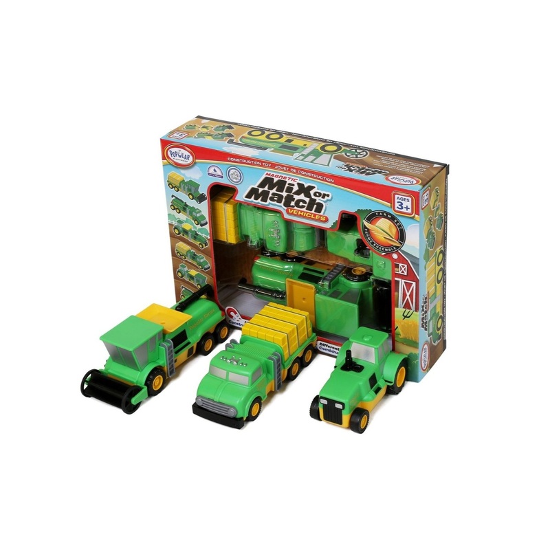 Popular Playthings Mix or Match Vehicles Farm